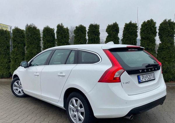 Volvo V60 cena 55900 przebieg: 244099, rok produkcji 2013 z Dęblin małe 704